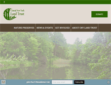 Tablet Screenshot of cnylandtrust.org